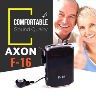 AXON F-16 เครื่องช่วยฟัง  Mini Hearing Aid Sound เครื่องขยายเสียงช่วยการได้ยิน