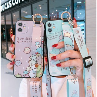 &lt;Samsung Case&gt; เคสโทรศัพท์มือถือ ลายการ์ตูนน่ารัก พร้อมสายคล้องยาว สําหรับ samsung S22 21 Ultra S20 Ultra note20 Ultra note10