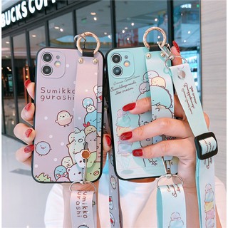 &lt;Samsung Case&gt; เคสโทรศัพท์มือถือ ลายการ์ตูนน่ารัก พร้อมสายคล้องยาว สําหรับ samsung S22 21 Ultra S20 Ultra note20 Ultra note10