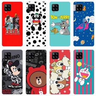 เคสสำหรับ Samsung Galaxy A42 5G Case Silicone Back Cover Soft Casing Samsung A42 Galaxy A42 2020 cartoon TPU เคส