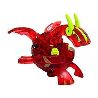 Bakugan New Vestroia Translucent Red Neo Dragonoid Pyrus DNA Clear #บาคุกัน