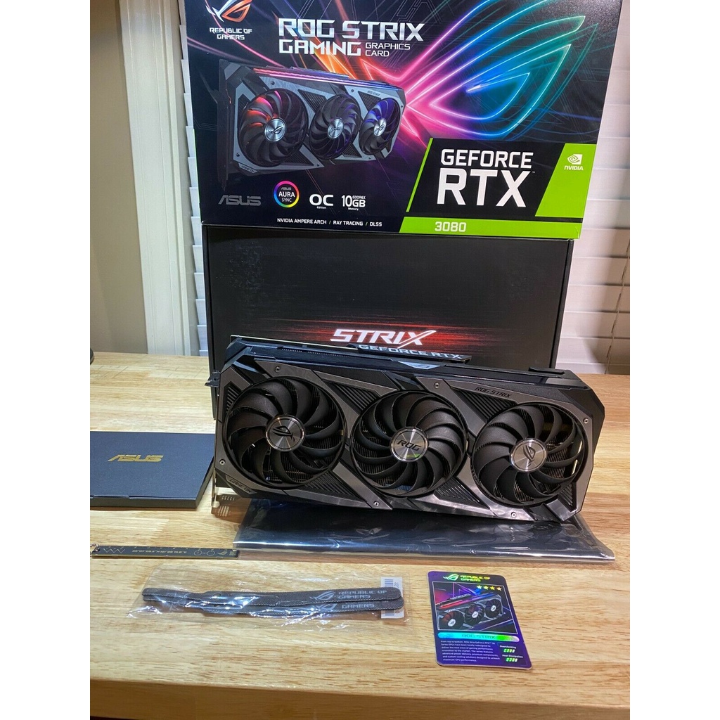 ASUS ROG Strix GeForce RTX 3080 OC 10GB Graphics Card