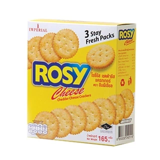 Rosy โรซี่แครกเกอร์ 165 กรัม (3กล่อง)
