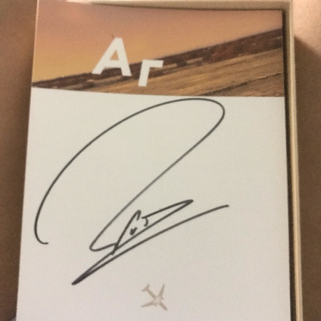 บั้มไซน์ Arrival GOT7 ลายเซ็น BAMBAM