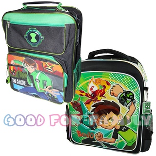 กระเป๋าเป้ Ben10 สีเขียว สีดำ สูง 14 นิ้ว เบนเทน เบ็นเท็น