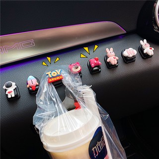 car hook cartoon car hook car with multi-function hidden hook cute car เก็บของหน้ารถ