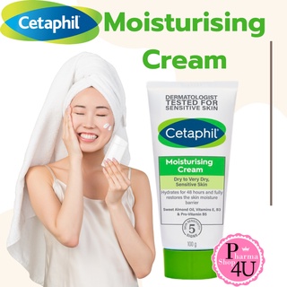 Cetaphil Moisturising Cream เซตาฟิล มอยส์เจอไรซิ่งครีม 100 กรัม.#9915 cetaphil moisturizing