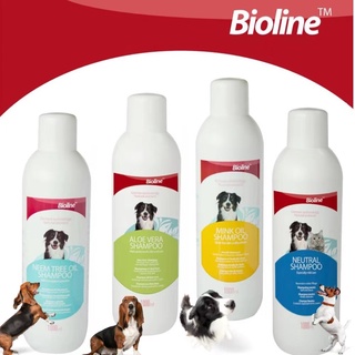 Bioline Shampoo [1000ml] แชมพูอาบน้ำสำหรับสุนัข บำรุงผิวหนังและเส้นขน สำหรับสุนัขทุกสายพันธุ์