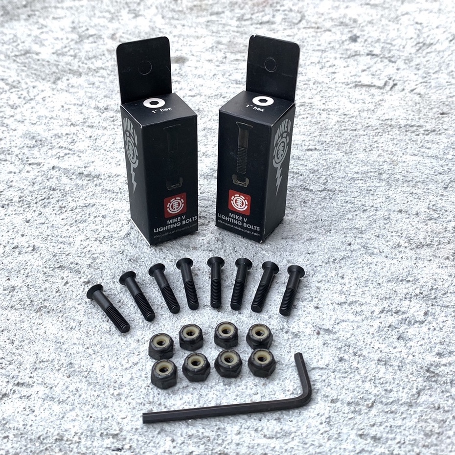 ชุดน็อตสเก็ตบอร์ด Element Skateboard Hardware รับประกันของแท้ สินค้าพร้อมส่ง