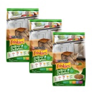 Friskies สูตรควบคุมก้อนขน รสปลาแซลมอนและผัก 1.1kg*3