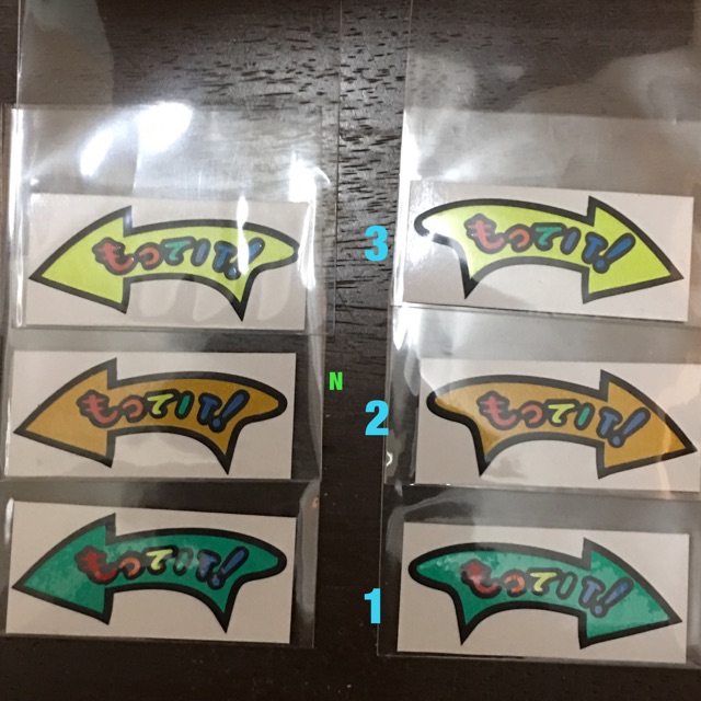 สติ๊กเกอร์3M รูปลูกศร ซ้าย+ขวา สวย เลือกสีตามที่ต้องการ  ครับ