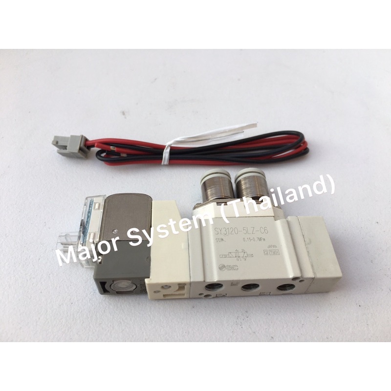 🇯🇵 SMC  SY3120-5LZ-C6 DIRECTIONAL CONTROL VALVE โซลินอย์ลวาล์วลม Solenoid Valve SMC วาล์วลมSMCโซลินอ