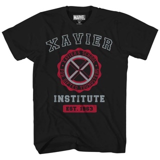 เสื้อยืด พิมพ์ลายกราฟิก Marvel Avengers X-Men Professor Xavier สําหรับผู้ชาย และผู้ใหญ่