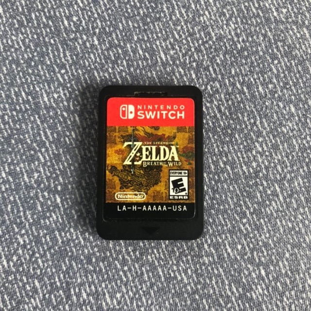 Zelda Breath of the Wild BOTW Nintendo Switch game NSW มือ 2 มือสอง ไม่มีกล่อง