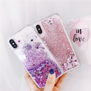 เคสโทรศัพท์มือถือ TPU นิ่ม แบบกลิตเตอร์ในของเหลว วิบวับ สําหรับ Xiaomi Redmi Note 5 Pro 5Pro 5A Prime Redmi 5 Plus 5Plus Redmi 5A