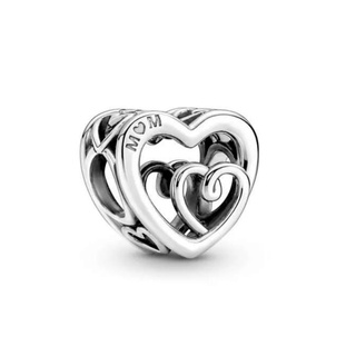 [พร้อมส่ง สินค้าแท้ 💯] Pandora Entwined Infinite Hearts Charm