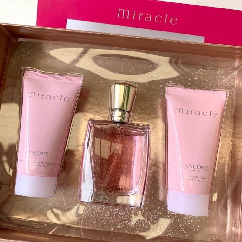 lancome Miracle  set 3 items
