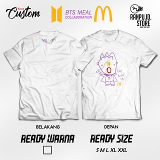 เสื้อยืด พิมพ์ลาย Bts Meal RM