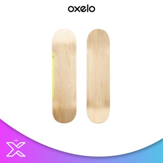 OXELO กระดานสเก็ตบอร์ดรุ่น 100 ขนาด 8" (ลายไม้/สีเหลือง) 8542269