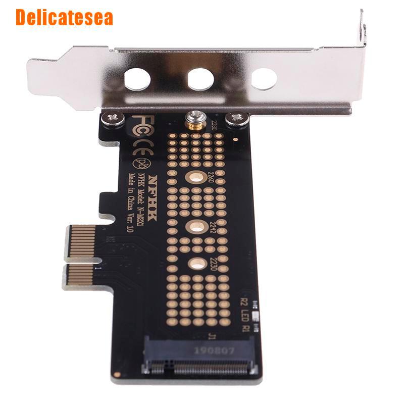 อะแดปเตอร์การ์ด Nvme Pcie M 2 Ngff Ssd To Pcie X1 To M . 2 พร้อม