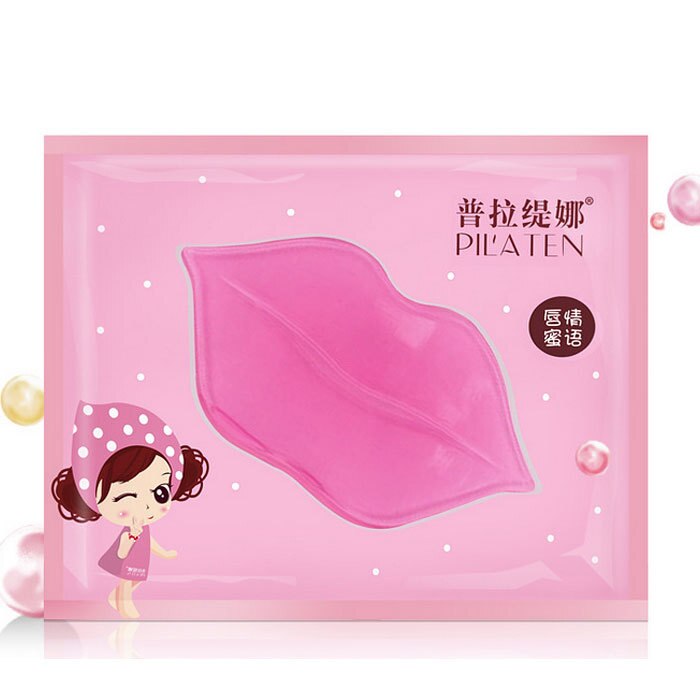 10pcslot skin care Crystal Collagen lip Mask Moisture essence lip care ...