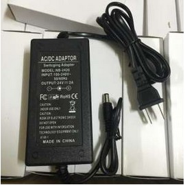 #ลดราคา Di shop DC อะแดปเตอร์ Adapter 24V 2A 2000mA (DC 5.5 x 2.5MM) #ค้นหาเพิ่มเติม เครื่องใช้ในบ้าน อุปกรณ์เสริมคอมพิวเตอร์ ตัวต่อสาย HDMI แบบงอ USB Cable อะแดปเตอร์แปลงไฟปลั๊กเชื่อมต่อ DC converter สวิตช์กดติดปล่อยดับ
