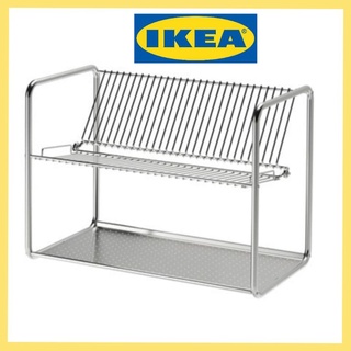 IKEA ORDNING อวร์ดนิ่ง ที่คว่ำจานสแตนเลส ขนาด 50x27x36 ซม. จากอีเกีย