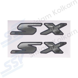 OEM สติกเกอร์ประตู DMAX รง. "SX"