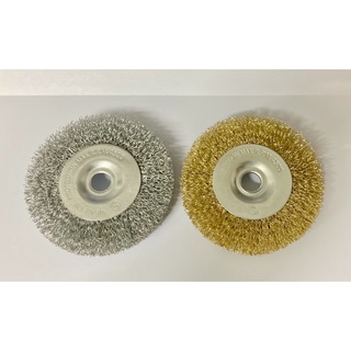 ( 1 ชิ้น ) แปรงลวดใส่หินเจียรมือและแท่นขนาด 4 นิ้ว รูใน 16 ม…