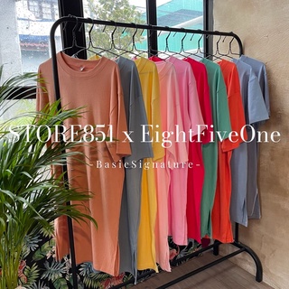 ชุดเดรสโอเวอร์ไซส์ 🍋 : Dress Oversized Basic Signature x EightFiveOne