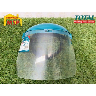 Total โททอล หมวกกันสะเก็ด  TSP-610 หน้ากากกันสะเก็ด ( ไม่มีขอบอลูมิเนียม ) เฟสชิลด์ (Face Shield)