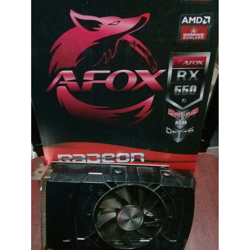 RX 550 AFOX มือสอง