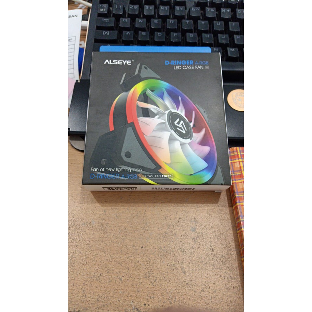 Alseye DRinger / D-Ringer / D Ringer Fan Case 12cm Auto RGB