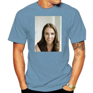 เสื้อยืด ผ้าฝ้าย 100% พิมพ์ลาย Jacinda Ardern แฟชั่นคู่รัก สําหรับผู้ชาย และผู้หญิงSize S-5XL