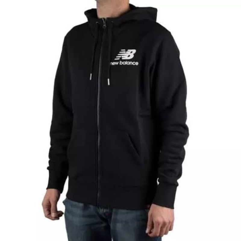 ขนาด S-5XL HOODIE ZIPPER JACKET NB UNISEX ผู้ชายผู้หญิงขนาด SML XL 2XL 3XL 4XL 5XL