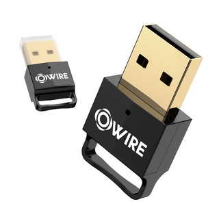 OWIRE อะแดปเตอร์บลูทูธ USB 5.0 อะแดปเตอร์รับส่งสัญญาณ Edr Dongle สําหรับหูฟังไร้สาย บลูทูธ