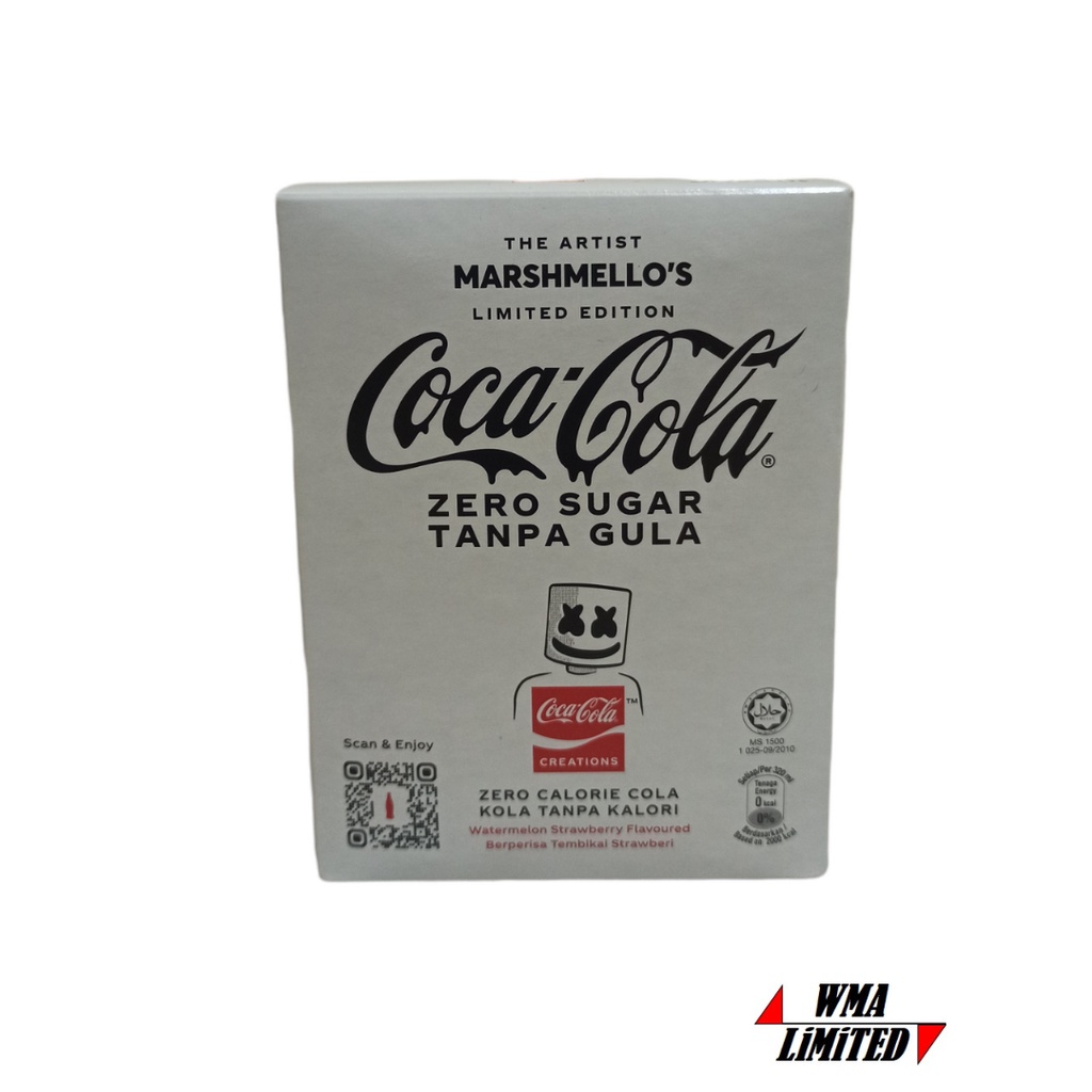 Marshmellos Limited Edition Coca - Cola Zero / Coke Zero Marshmello สําหรับคอลเลกชัน