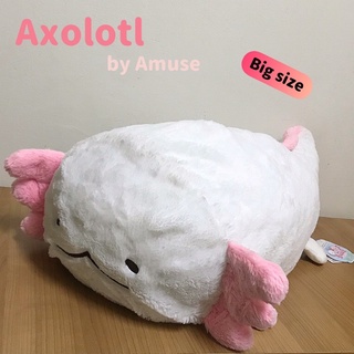 ตุ๊กตาซาลาแมนเดอร์ (Axolotl) ซาลาแมนเดอร์สีชมพู Pink Salamander Axolotl Plush Toy Cute Animal ตุ๊กตาซาลาแมนเดอร์