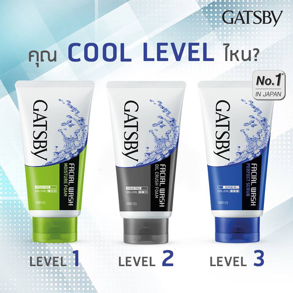 GATSBY FACIAL WASH FOAM แกสบี้ เฟเชี่ยล วอช โฟม 130 g. โฟมล้างหน้า เพื่อผิวสะอาดล้ำลึก ราคา ถูกที่สุด ดีลบีเคเค แกลเลอรีภาพที่ 8
