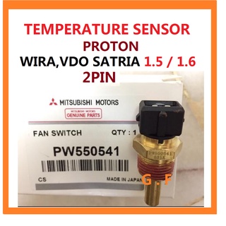 สวิตช์อุณหภูมิโปรตอน WIRA SATRIA 1.5 1.6 VDO PW550541 สวิตช์อุณหภูมิน้ําเย็น และเซนเซอร์เครื่องยนต์