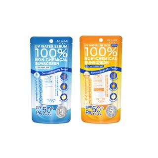 [ขายดี] MizuMi UV Water Sunscreen มิซึมิ ครีมกันแดด ยูวี วอเตอร์ เนื้อเบาสบาย SPF50+ PA++++ 40g (เลือกสูตรได้)