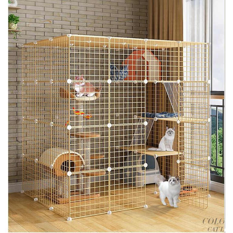 กรงแมวขนาดใหญ่กรงแมวกรงน้องแมวกรงกระต่ายกรงสุนัขวิลล่าแมวกรงกระต่ายคอกกั้นสุนัขคอกกั้นสัตว์คอกสุนัขก