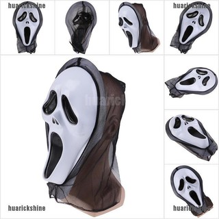 💕Loss sale Scary Scream Ghost Face Mask Fancy Bloody Dress scary Halloween Party Costume