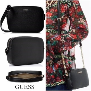 GUESS SAFFIANO SLING BAG Code:B27D230563 แบรนด์แท้ 100% งาน Outlet