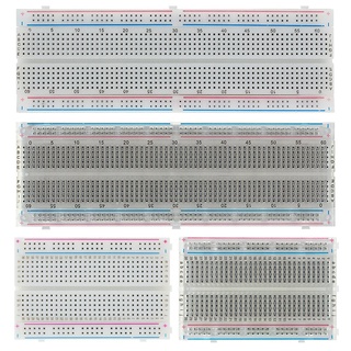 เบรดบอร์ดทดสอบ PCB MB-102 400 จุด 830 จุด 400 หลุม MB102 DIY