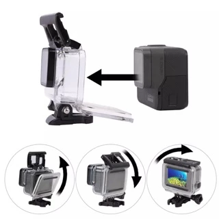 เคสกันน้ำ GoPro 7 Black / 6 / 5 Waterproof Housing กล้อง GoPro Hero และฟิลเตอร์สำหรับดำน้ำ
