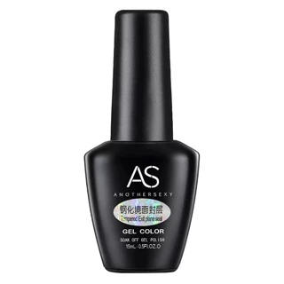 AS (ขวดดำ) Base coat,Topcoat,Top matt เบส ท็อปกระจก ท็อปด้าน 15มล. up