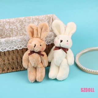 [ts3SZDOLL] จี้ตุ๊กตาหมี กระต่ายน่ารัก แบบนิ่ม 1 ชิ้น