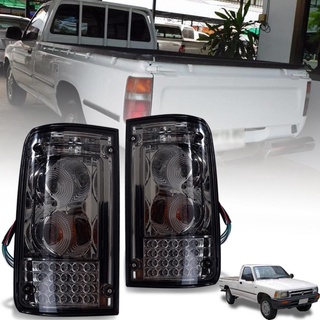 DEPO ไฟท้าย ไฟท้ายแต่ง LED TOYOTA MIGHTY X ไมตี้ เอ็กซ์ Smoke สโมค LED