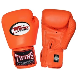 นวมชกมวย Twins Special Boxing Gloves BGVL3 นวมสีล้วน หนังแท้